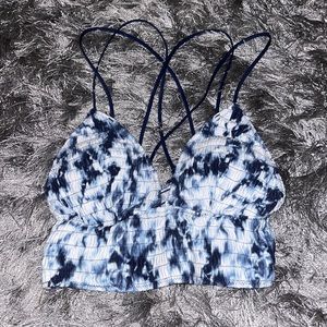 Victoria Secret PINK Tie-Dye Crossed Back Bralette